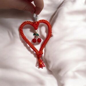 Cherry Sweetheart Keychain